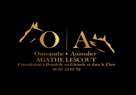 Logo Agathe Lescout Ostéopathie animale